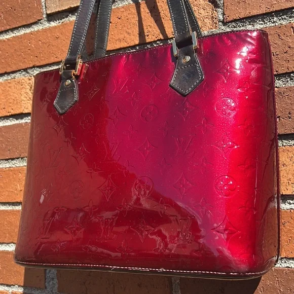 Authentic Louis Vuitton Set Matching Purse and Wallet Vernise Reader - Picture 8 of 17